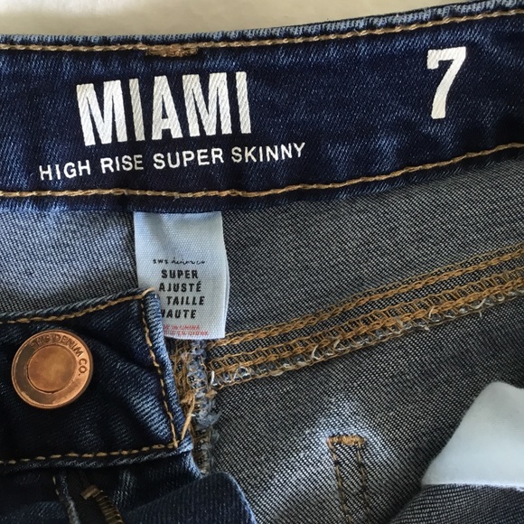 Miami High Rise Super Skinny Jeans 7 - Picture 5 of 6